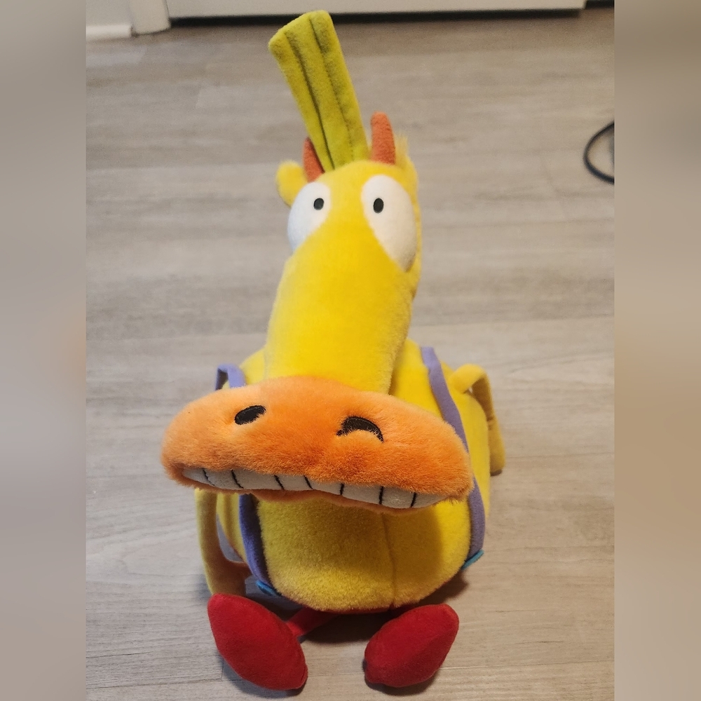 1997 Viacom Rocko's Modern Life Rare Nickelodeon Nicktoons 90s Heffer Plush